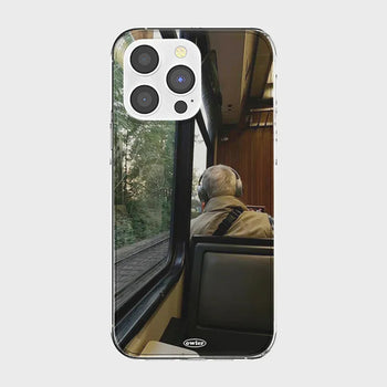 Trip Background Aesthetic Translucent iPhone Case