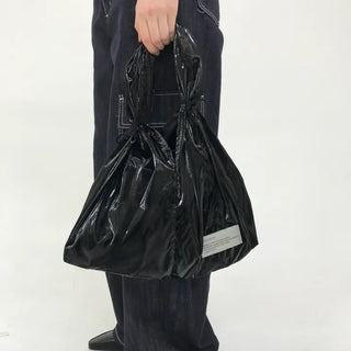 Ribbon Metal Knot Bag (2 colors)