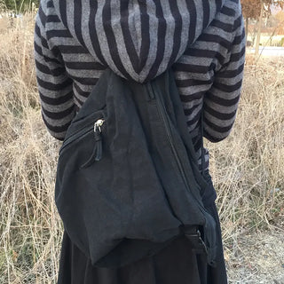 Triangle Buckle Backpack