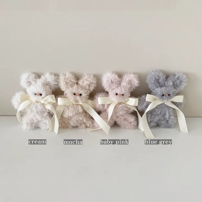 Lovely Minky Ribbon Chenille Doll Hand-made Lovely Minky Ribbon Doll 4 Styles