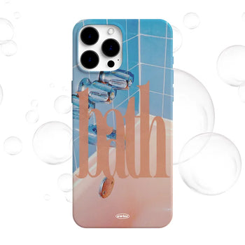 Beth Bathroom Colorful Aesthetic Hard iPhone Case