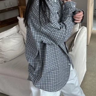 Unisex Classic Small Check Shirt