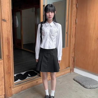 Peylin Shirred Shirt