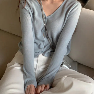 Miz V-Neck Cardigan