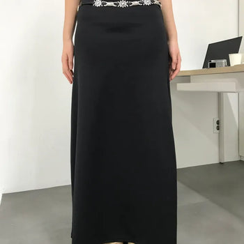 Spandex maxi skirt (2 colors)