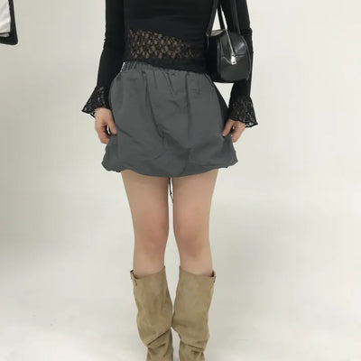 Balloon skirt (4 colors)