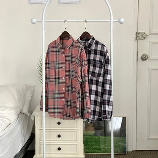Barbour plaid shirt