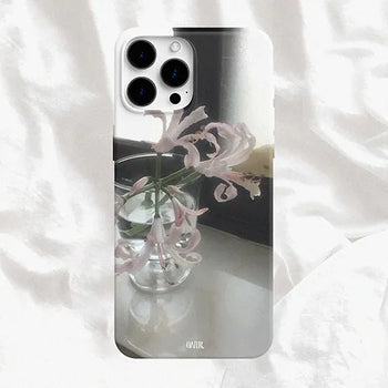 Flower Vase Aesthetic Hard iPhone Case
