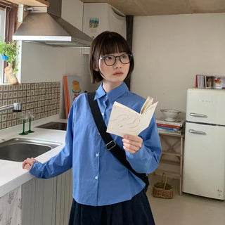 Grani cropped shirt