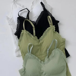 (Tight/Adjustable Straps) Bralette Sleeveless