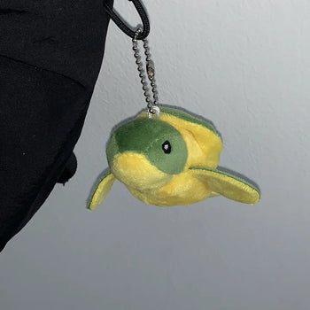 Turt Green Lucky Turtle Keyring