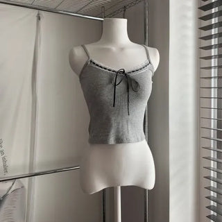 Ribbon Lace Sleeveless (3 colors)