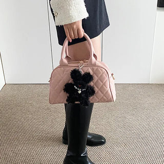 Quilted Mini Tote Bag   Two-way Bag Mini Crossbody Bag Mini Bag Wedding Guest Bag Quilted Bag