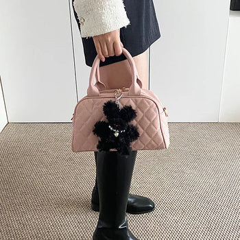 Quilted Mini Tote Bag   Two-way Bag Mini Crossbody Bag Mini Bag Wedding Guest Bag Quilted Bag