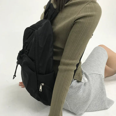 Nylon String Backpack (2 colors)