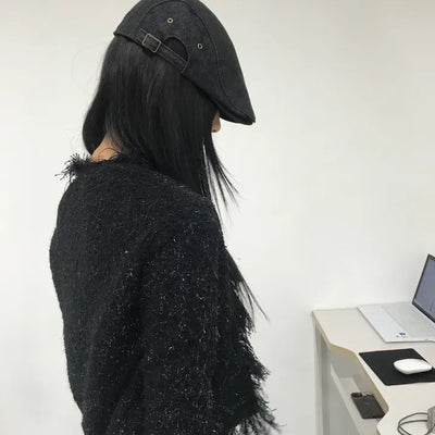 Denim Hunting Cap (2 colors)