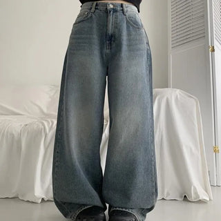 Posen wide denim pants