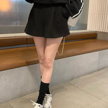Melin Pintuck Flare Shorts