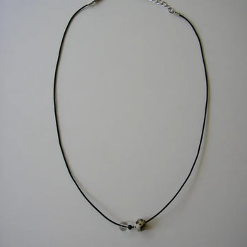 Three-Gemstone Chain Necklace