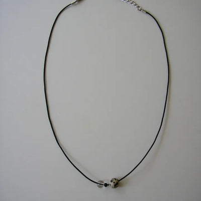 Three-Gemstone Chain Necklace