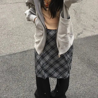 Preppy plaid skirt
