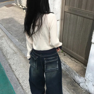 Back Pocket Mega Denim
