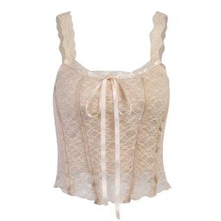 blin lace sleeveless