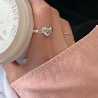 Volt Chubby Heart Open Ring