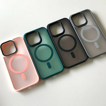 Kinsi Color-blocked MagSafe Opaque iPhone Case
