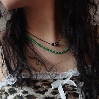 Color Bead Necklace