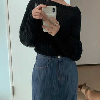 Delicate Fit Autumn Knit
