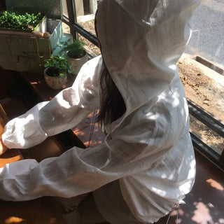 Lace Hooded Jumper