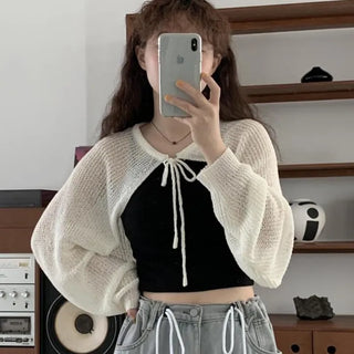Sweet strap bolero