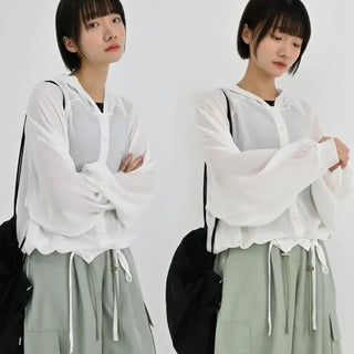 Rosi Hooded Blouse