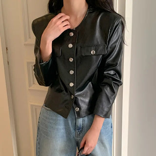 Parme leather jacket