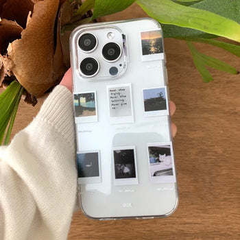 Billy Polaroid File Transparent iPhone Case