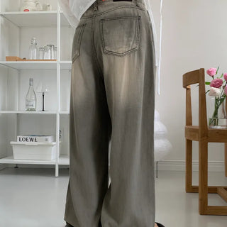 (Hudeul) Poem Summer Wide Pants