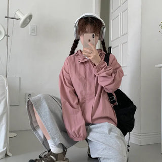 [UNISEX] Core Hood Windbreaker