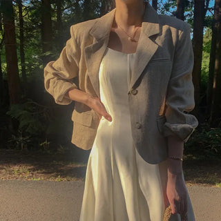 Selena check jacket