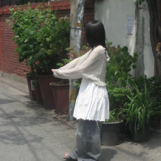 Fairy Scotty Knit Bolero Cardigan