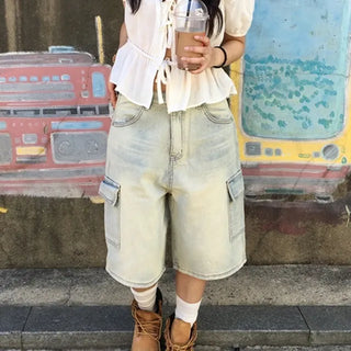 Sand Cargo Bermuda Denim