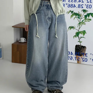 Project Volume One-Pleat Denim Pants