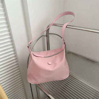 Ice Cream Nylon Zipper Tote Bag