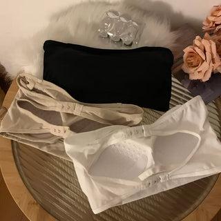 Off-shoulder Spandex Bra Top