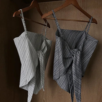 RIBBON TIE Square Blouse