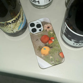 Flower Fruit Sink Hard iPhone Case