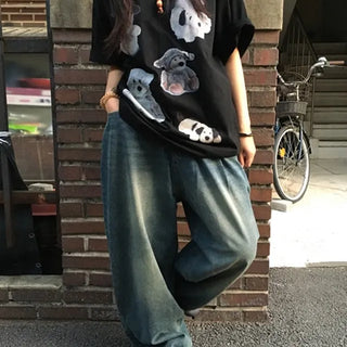 Side Buckle Denim