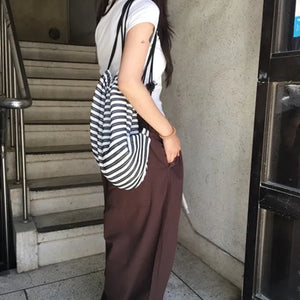 Striped String Bag