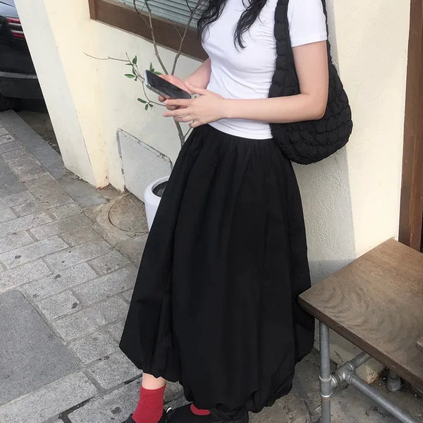 Balloon Long Skirt