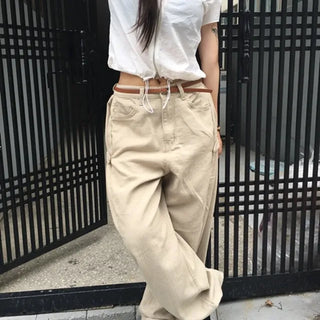 Cotton Snap Pants